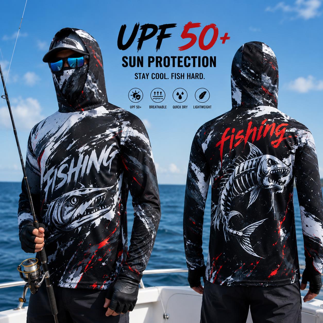 Outdoor Sun Protective Long Sl - đánh giá và giá Fishing Mask Sun Protection