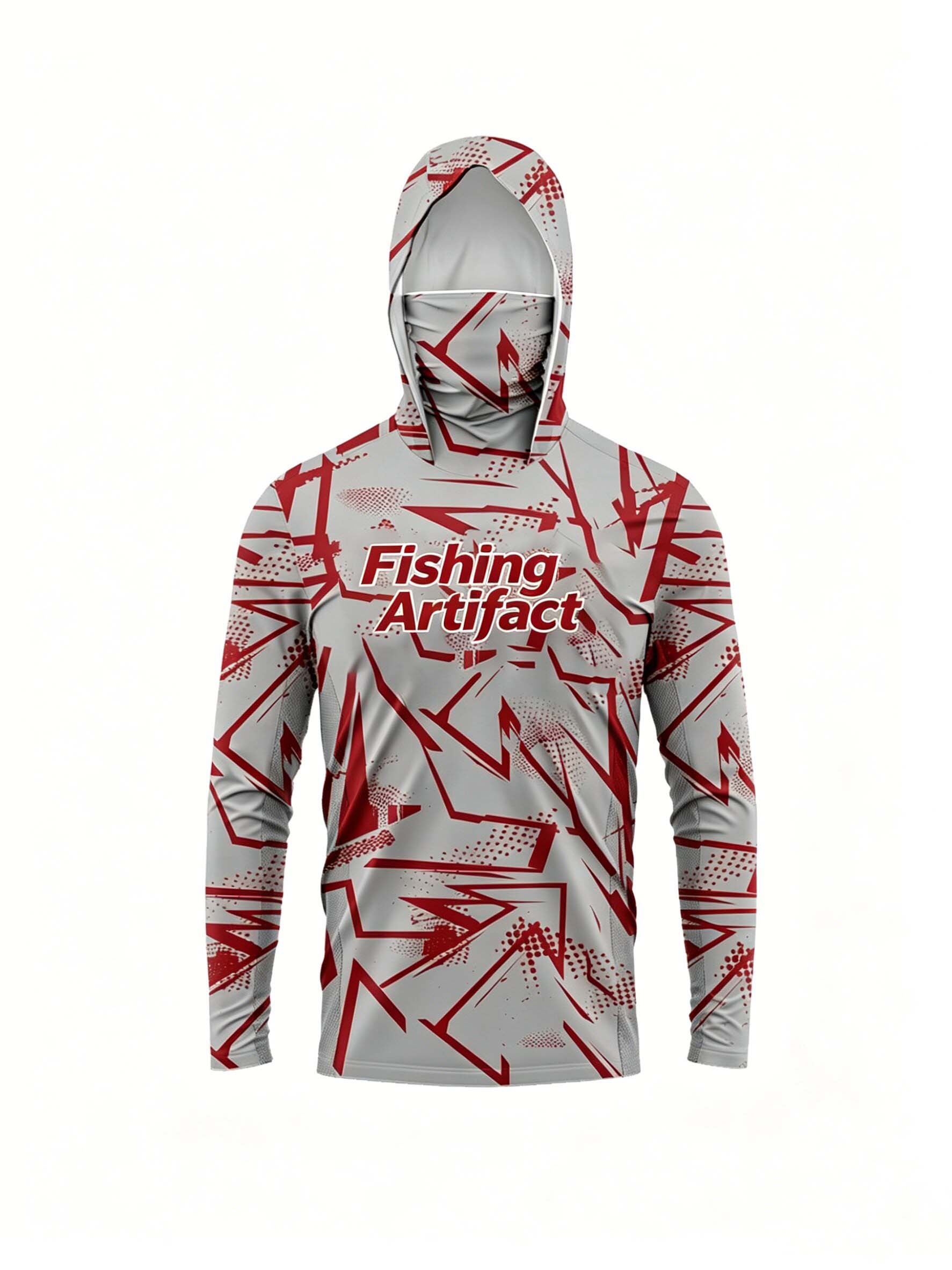 Men Summer 3D‑Printed Fishing  - đánh giá và giá Fishing Mask Sun Protection
