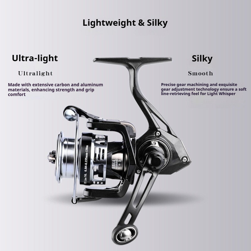 Xiongwang Lure Whisper Spinnin - đánh giá và giá Abu Garcia Reel Revo