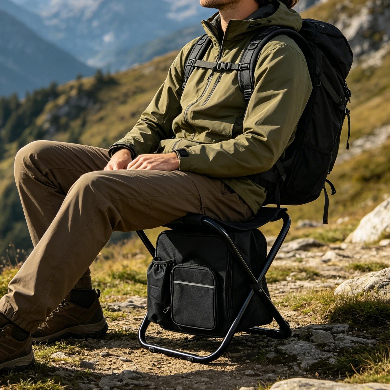 Foldable Backpack Stool For Ad - đánh giá và giá Fishing Backpack